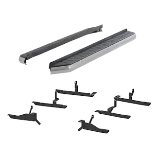 ARIES 2051035 AeroTread 5" x 73" Polished Stainless Running Boards, Select Acadia, XT5