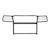 ARIES 2052 Black Steel Grille Guard, Select Toyota Tundra