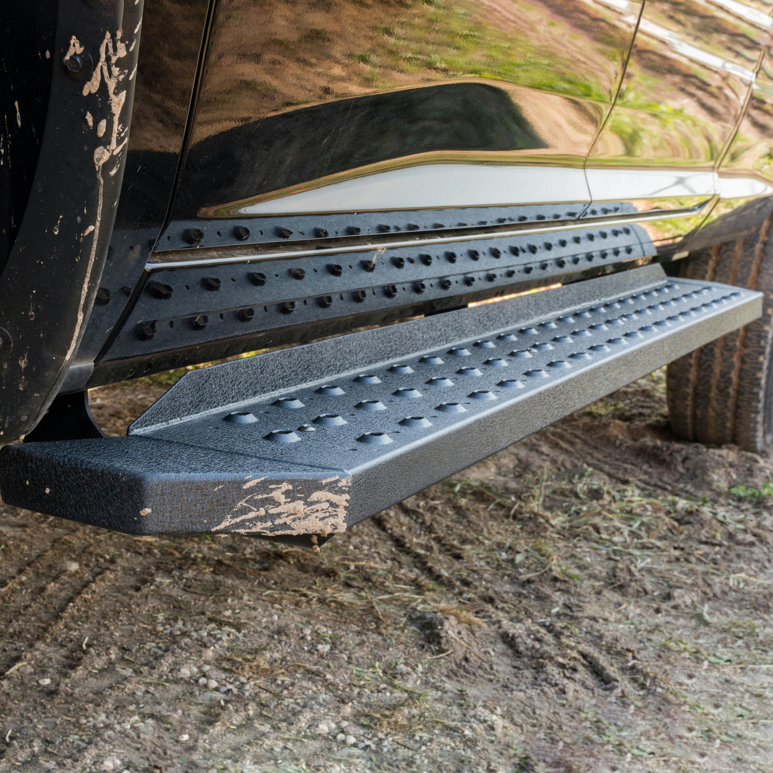 ARIES 2055545 RidgeStep 6-1/2in. x 96in.; 36in. Black Steel