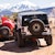 ARIES 2157000 TrailCrusher Jeep Wrangler JK Steel Rear Bumper, 12.5K