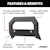 ARIES 2164103 AdvantEDGE 5-1/2" Black Aluminum Bull Bar with Lights, Select Silverado, Sierra