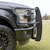 ARIES 2170012 Pro Series Black Steel Grille Guard with Light Bar, Select Ford F-150