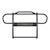 ARIES 2170031 Pro Series Black Steel Grille Guard with Light Bar, Select Jeep Renegade