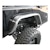 ARIES 2500202 Jeep Wrangler JK Raw Aluminum Rear Fender Flares