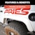 ARIES 2500202 Jeep Wrangler JK Raw Aluminum Rear Fender Flares