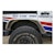 ARIES 2500202 Jeep Wrangler JK Raw Aluminum Rear Fender Flares