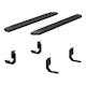 ARIES 2556014 AdvantEDGE 5-1/2" x 75" Black Aluminum Side Bars, Select Ford F-250, F-350