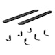ARIES 2556024 AdvantEDGE 5-1/2" x 91" Black Aluminum Side Bars, Select Ford F250, F350, F450