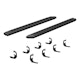 ARIES 2556047 AdvantEDGE 5-1/2" x 91" Black Aluminum Side Bars, Select Chevrolet, GMC