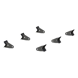 ARIES 3025176 Universal ActionTrac Mounting Brackets (6-Pack; Fabricated Brackets Required)