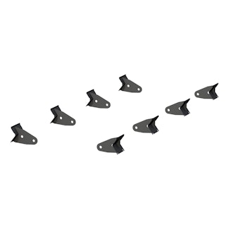 ARIES 3025177 Universal ActionTrac Mounting Brackets (8-Pack, Fabricated Brackets Required)