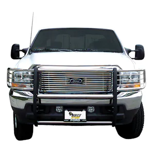 ARIES 3045-2 Polished Stainless Grille Guard, Select Ford Excursion, F ...