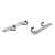 ARIES 4444018 6" x 75" Polished Stainless Oval Side Bars, Select Ford F-150