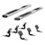 ARIES 4444027 6" x 91" Polished Stainless Oval Side Bars, Select Ford F-Series