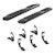 ARIES 4445002 6" x 75" Black Aluminum Oval Side Bars, Select Silverado, Tahoe, Sierra, Yukon