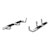 ARIES S225040-2 4" Polished Stainless Oval Side Bars, Select Dodge, Ram 1500