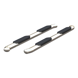 ARIES S225045-2 4" Polished Stainless Oval Side Bars, Select Ram 1500