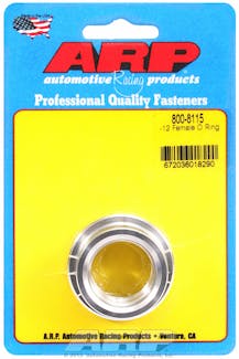 ARP 800-8115 -12 female O ring aluminum weld bung