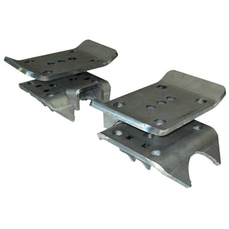 Artec Industries BR1034 Leaf spring perch and plates (pair)