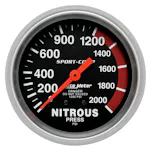 Auto Meter 3441 Sport-Comp Mechanical Oil Temperature Gauge - 2-1/16", 100-300°F, With Sender