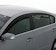 AVS 894017 Ventvisor Low Pro 4pc Smoke