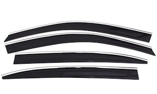 AVS 794014 Ventvisor Low Pro 4pc Chrome Trim