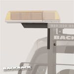 BACKRACK 91007 Light Bracket Gloss Black