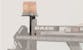 BACKRACK 81001 Light Bracket, 6-1/2" Base, Drivers Side, Gloss Black
