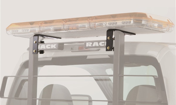 BACKRACK 91006 Light Bracket Gloss Black