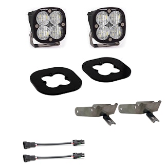 Baja Designs 447630 Super Duty Fog Lights Squadron Sport Super Duty Fog Pocket Kit