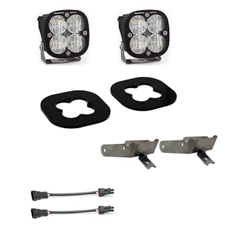Baja Designs 447631 Super Duty Fog Lights Squadron Pro Super Duty Fog Pocket Kit
