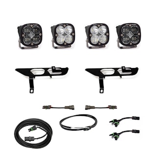 Baja Designs 447697UP Fog Pocket Kit SAE Clear/Sport DC W/ Upfitter