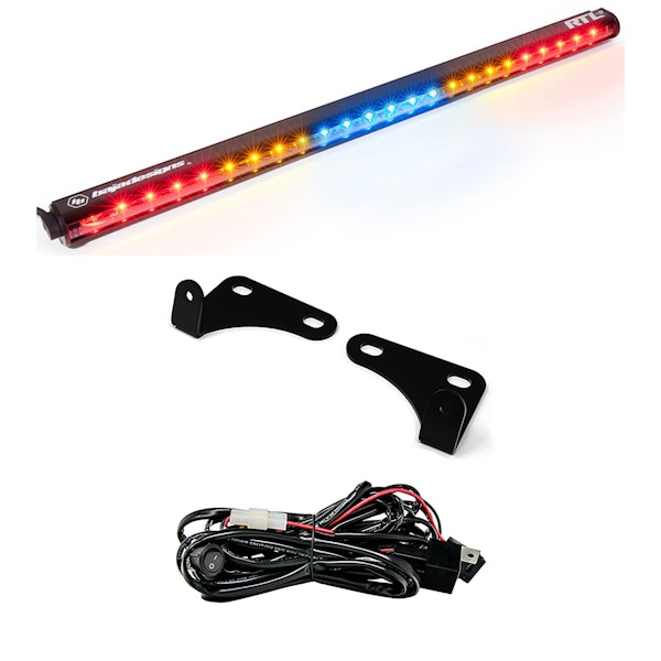 Baja Designs 447813 Polaris RZR 2 Seat 30 Inch RTL-B Rear Light Bar with Bracket Kit Baja Designs