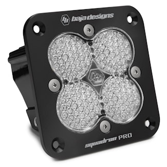Baja Designs 491006 Squadron Pro Black Flush Mount LED Auxiliary Light Pod