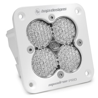 Baja Designs 491006WT Squadron Pro White Flush Mount LED Auxiliary Light Pod