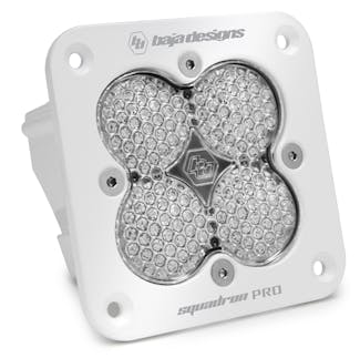 Baja Designs 491006WT Squadron Pro White Flush Mount LED Auxiliary Light Pod