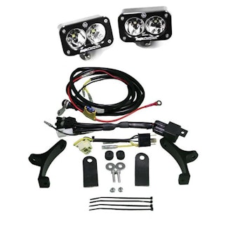 Baja Designs 497083 Adventure Bike Squadron Pro Auxiliary Light Kit