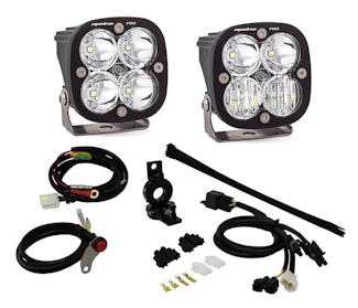 Baja Designs 497084 Adventure Bike Squadron Pro Auxiliary Light Kit