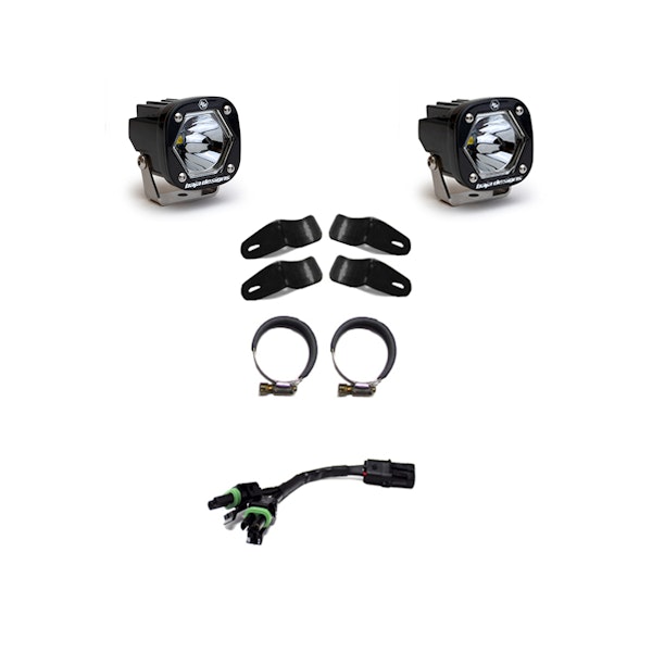 Baja Designs 507086 S1 Universal Moto Kit Spot w/EFI