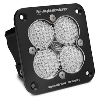 Baja Designs 551006 Squadron Sport Black Flush Mount LED Auxiliary Light Pod