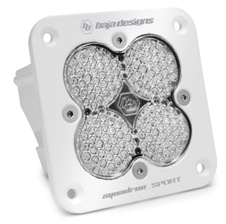 Baja Designs 551006WT Squadron Sport White Flush Mount LED Auxiliary Light Pod