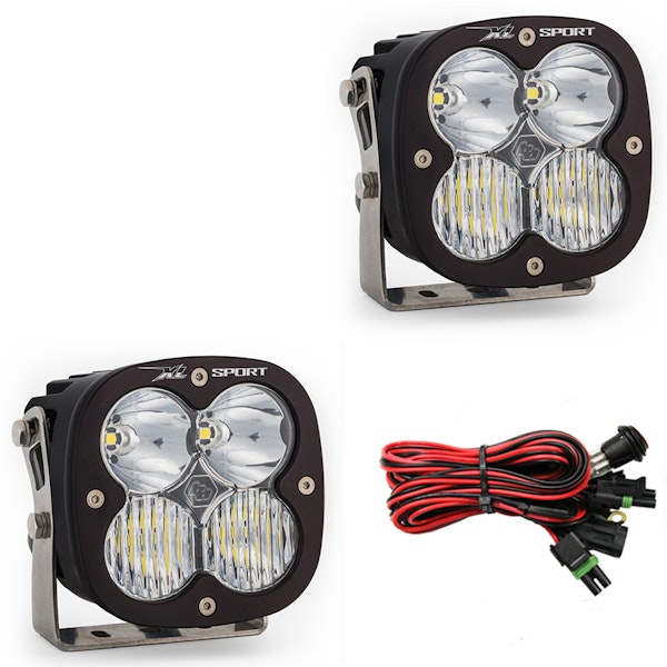 Baja Designs 567803 LED Light Pods Driving Combo Pattern Pair XL Sport Series