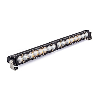 Baja Designs 702006 20 Inch LED Light Bar Single Straight Work/Scene Pattern S8 Series
