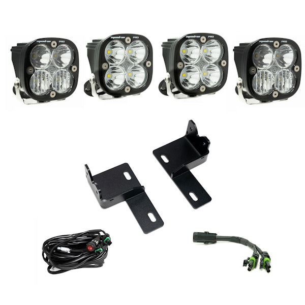 Baja Designs 44-8295 Behind the Grille Clear Squadron Pro kit
