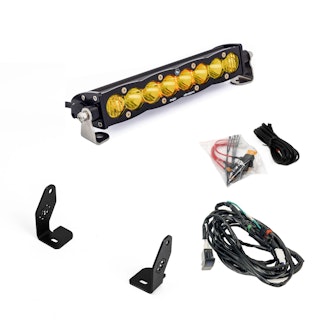 Baja Designs 44-8300 S8 10" Light Bar Hood Mount Kit