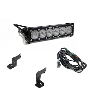 Baja Designs 44-8301 OnX6+ 10" Light Bar Hood Mount Kit
