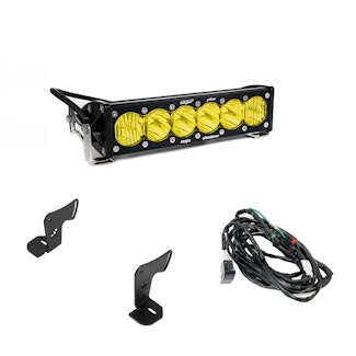 Baja Designs 44-8302 OnX6+ 10" Light Bar Hood Mount Kit