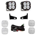 Baja Designs 447806 XL Sport A-Pillar Kit, Maverick X3 Driving/Combo Clear Baja Designs
