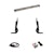 Baja Designs 447850 GMC 2500/3500 (20-On) S8 Behind Grill Kit Baja Designs