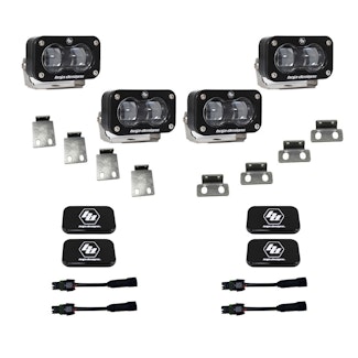 Baja Designs 448166 Ford Raptor S2 SAE Dual Fog Pocket Kit